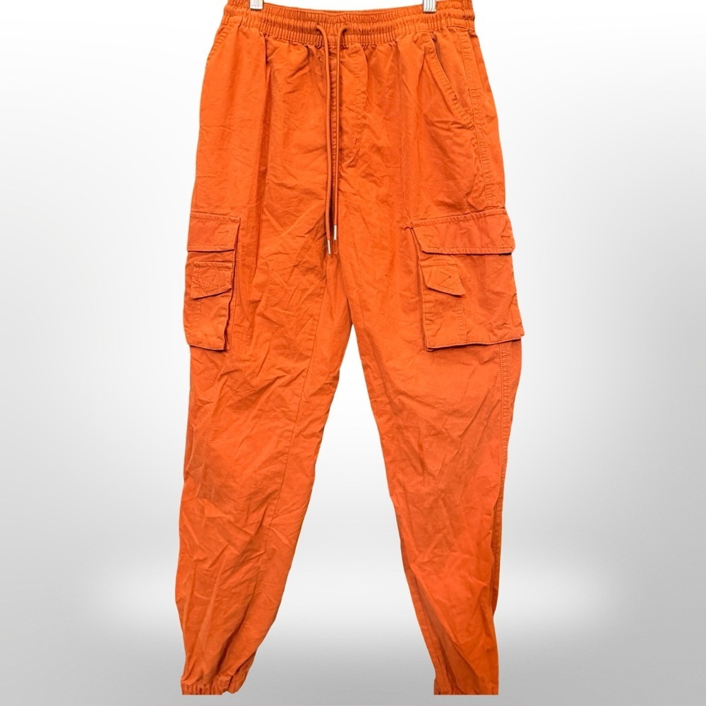 🧡 Urban Outfitters Standard Cloth Terra-Cotta Cargo Joggers – Small - Picture 2 of 16